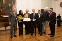 Gruppenfoto Verleihung Mozart-Medaille an Robert Levin