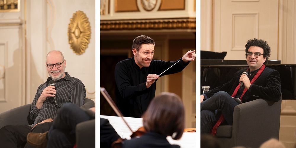 Ulrich Leisinger, Roberto Gonzales-Monjas und Rolando Villazón