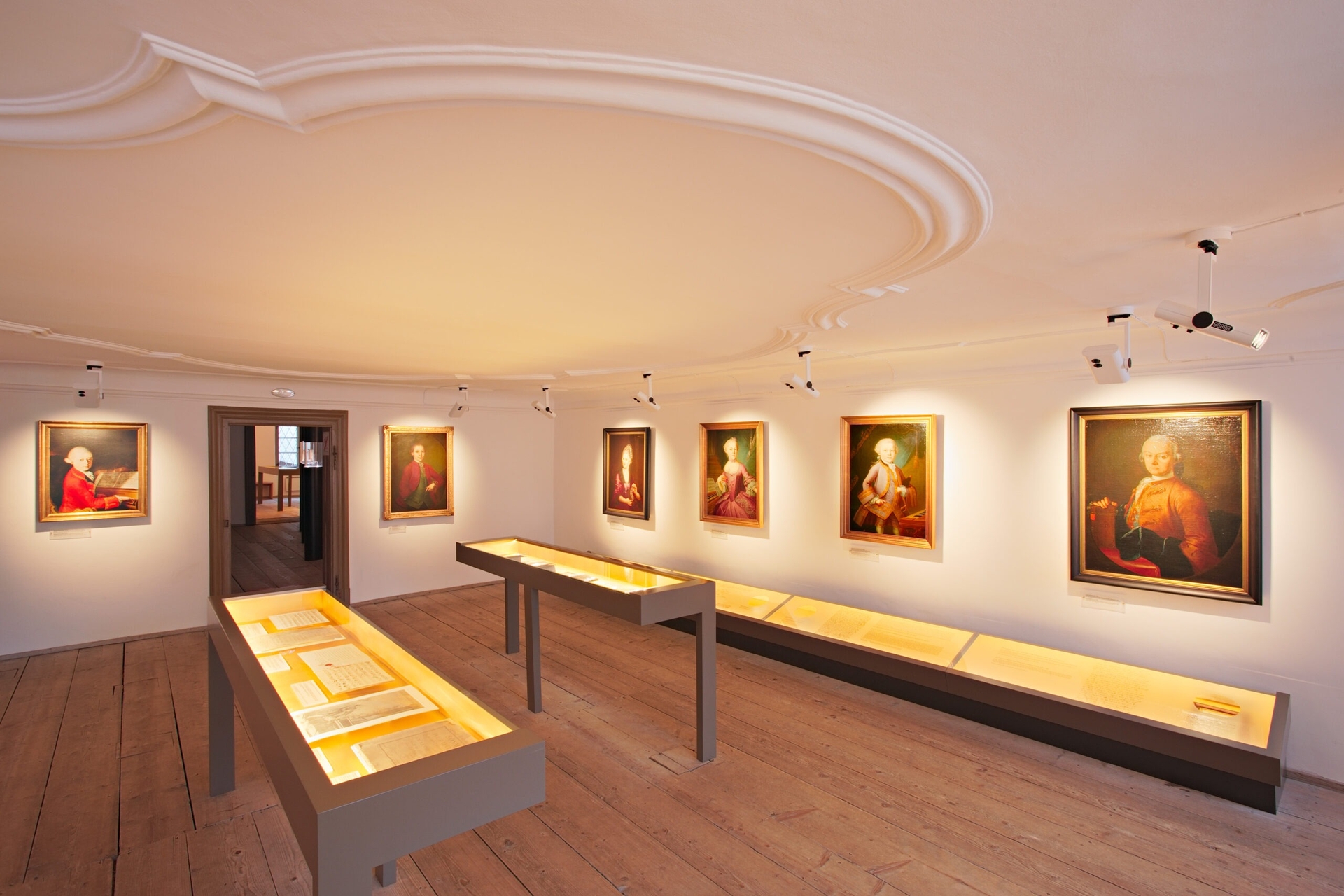 Wohnzimmer Mozarts Geburtshaus quer