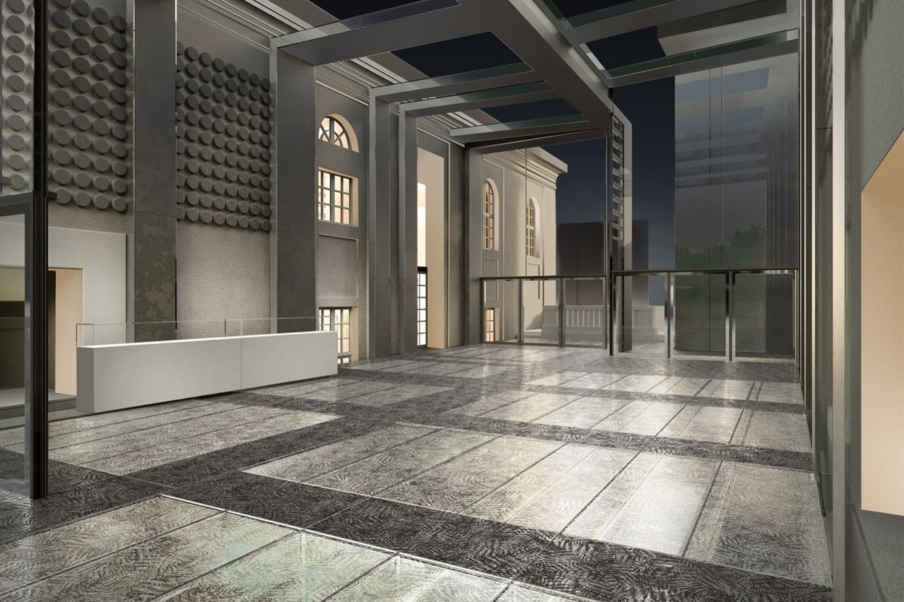 Entwurf Neugestaltung Großes Foyer