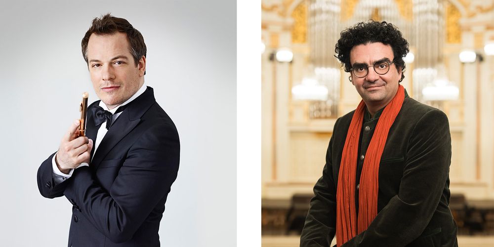 Emmanuel Pahud und Rolando Villazón