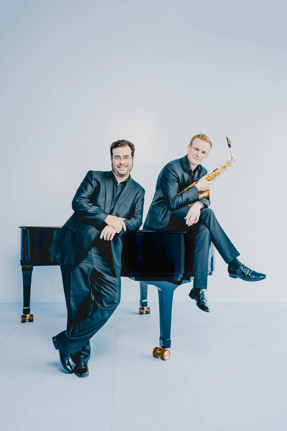 Andreas Mader (Saxophon), Christos Papandreopoulos (Klavier)